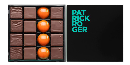 Assortiment 4 goûts chocolat Patrick Roger Paris