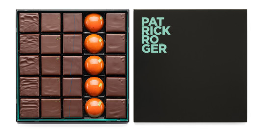 Assortiment de cinq goûts chocolats - Patrick Roger